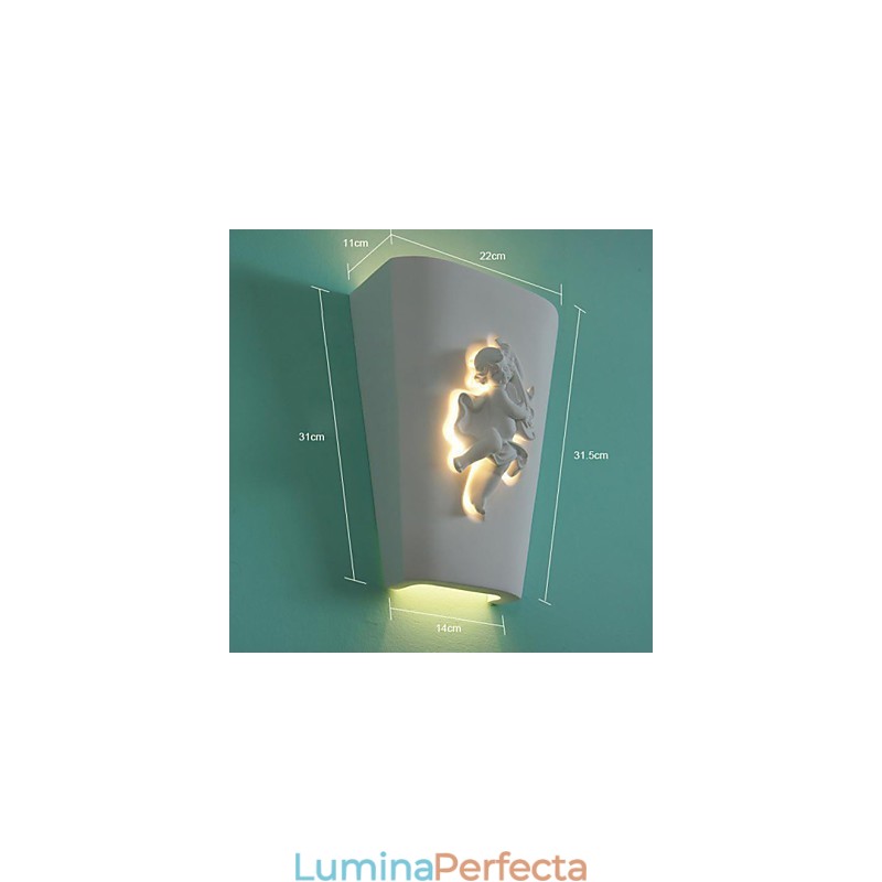 Creativ Rurală Creativă Aplică Mediteraneeană Lampă de perete Cupidon în stil european