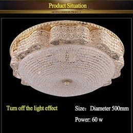 Lumină modernă, de lux, montată pe tavan, Absorb Dom Light Diametru 50CM