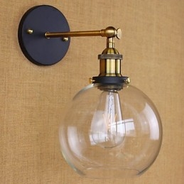 Spumă rotundă, nostalgică țară americană de comerț de export a modelelor originale de aplice de perete decorative industriale