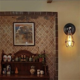 Plin De Personalitate Aspect Elegant American Retro Cage Wall