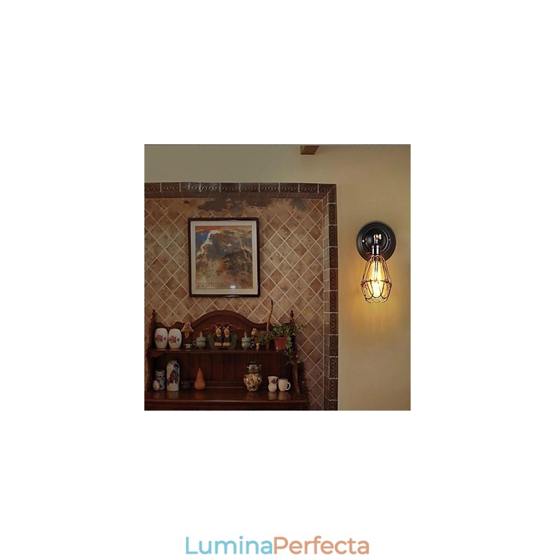 Plin De Personalitate Aspect Elegant American Retro Cage Wall