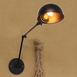 Stil industrial, minimalist, cu braț lung, cu personalitate dublă Ills, noptieră, aplice decorativă de perete