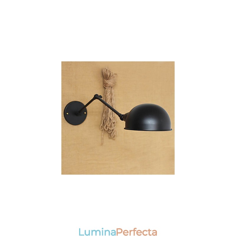 Stil industrial, minimalist, cu braț lung, cu personalitate dublă Ills, noptieră, aplice decorativă de perete