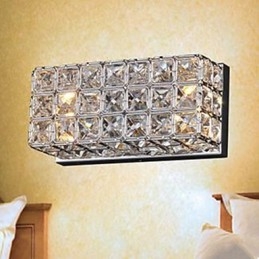 Aplic Contractat Si Contemporan Patrata K9 Crystal