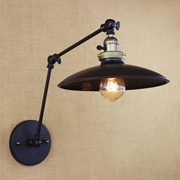 Lampă de perete cu braț lung, industrial, minimalist american, cu întrerupător