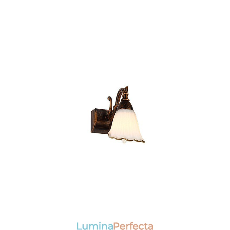 Aplice Perete Iluminat Baie Aplice Lectură Mini Stil Rustic Lodge Metal