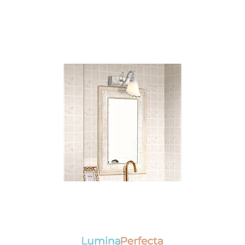 Aplice Perete Iluminat Baie Aplice Lectură Mini Stil Rustic Lodge Metal