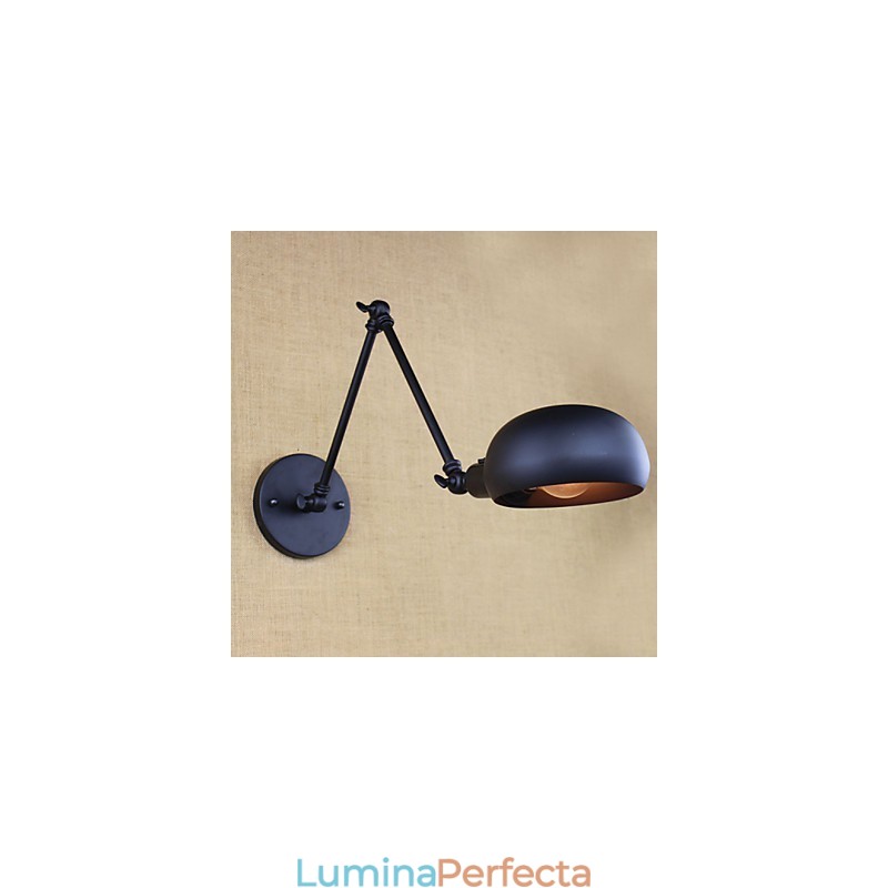 Există brațul lung al comutatorului dublu, Europa minimalistă, personalizată, stil retro, iluminat, perete de fier