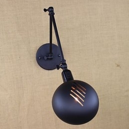 Există brațul lung al comutatorului dublu, Europa minimalistă, personalizată, stil retro, iluminat, perete de fier