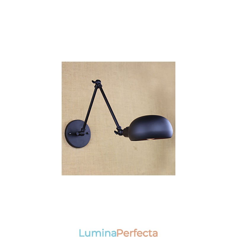 Există brațul lung al comutatorului dublu, Europa minimalistă, personalizată, stil retro, iluminat, perete de fier