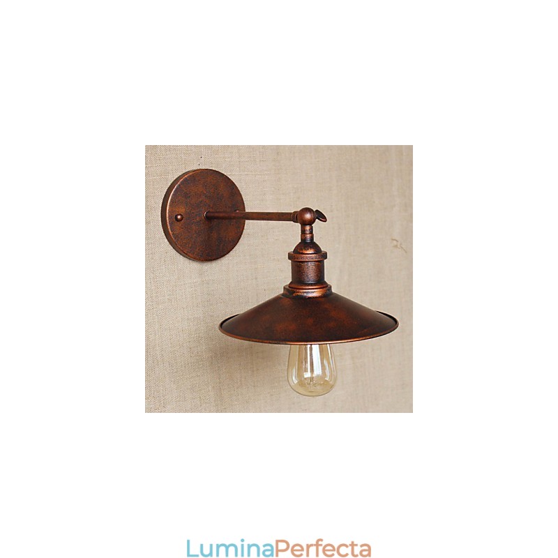 Vilă în stil industrial minimalist în fața culoarului bisericii Umbrelă nostalgică Applic decorativ de bronz roșu