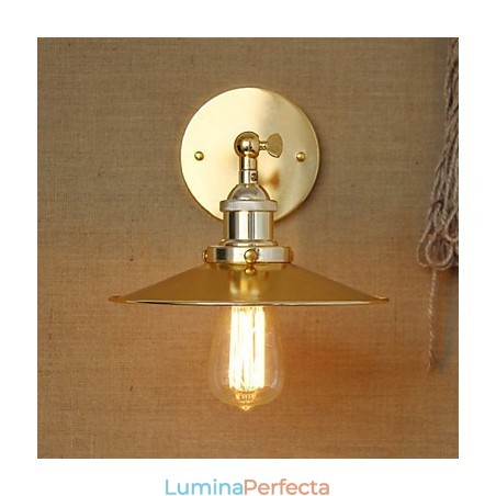 Vilă în stil industrial minimalist umbrelă aurie nostalgică în fața culoarului bisericii perete decorat Vilă în stil industrial minimalist umbrelă aurie nostalgică în fața culoarului bisericii perete decorat