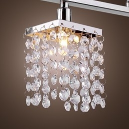 Candelabru linear Island Light Crysal 3 lumini