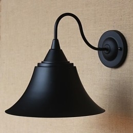 Tara Americana Personalitate Creativa Magazin de Imbracaminte Simplu Fier Corn Negru Lampa Decorativa