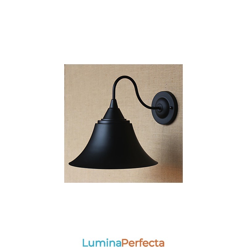Tara Americana Personalitate Creativa Magazin de Imbracaminte Simplu Fier Corn Negru Lampa Decorativa