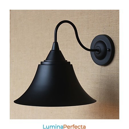 Tara Americana Personalitate Creativa Magazin de Imbracaminte Simplu Fier Corn Negru Lampa Decorativa Tara Americana Personalitate Creativa Magazin de Imbracaminte Simplu Fier Corn Negru Lampa Decorativa