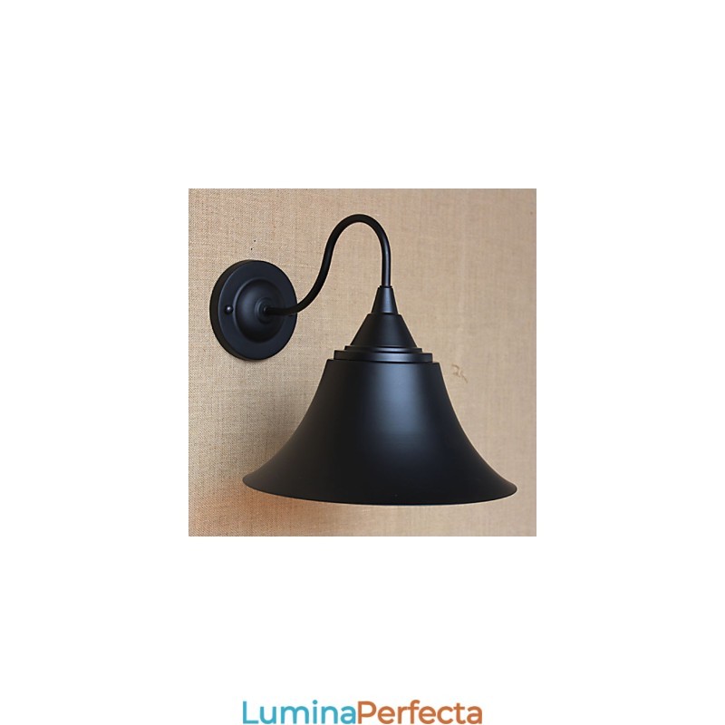 Tara Americana Personalitate Creativa Magazin de Imbracaminte Simplu Fier Corn Negru Lampa Decorativa