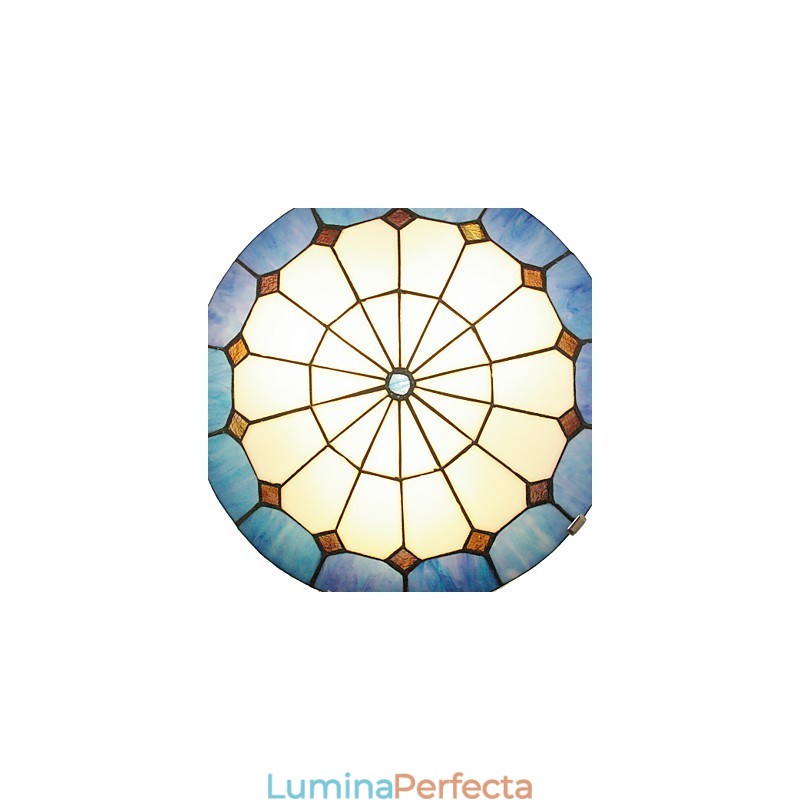 Stil Mediteranean Cald Plafoniere Lampa 40cm Diametru Corp de iluminat