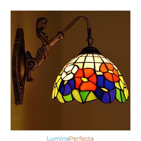 Lămpi de perete din fier forjat, cu contract european, creativ Lămpi de perete din fier forjat, cu contract european, creativ