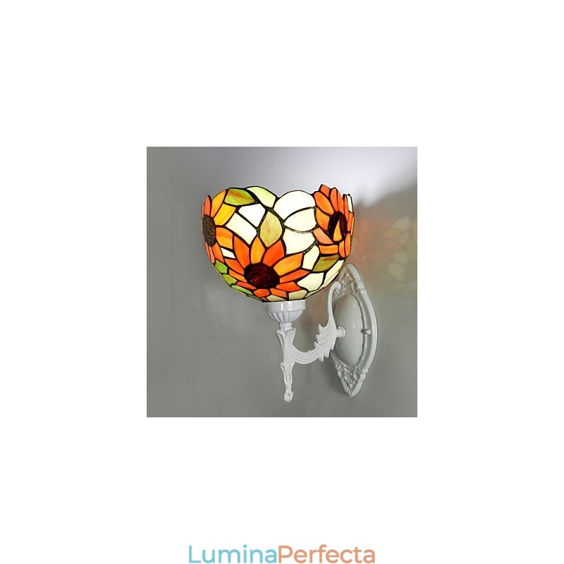 Floarea-soarelui Vilă de lux clasică Clubhouse Lampă de perete Decor Artă Lumini