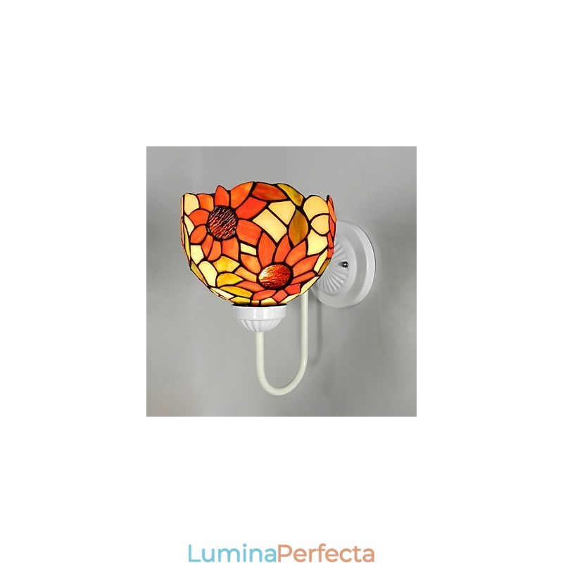 Floarea-soarelui Vilă de lux clasică Clubhouse Lampă de perete Decor Artă Lumini