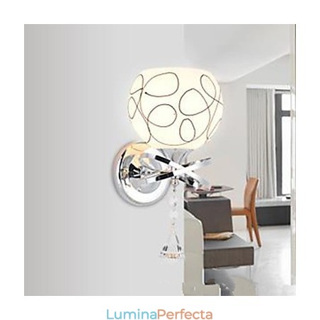 Aplică de perete cu un singur capăt Lampă de perete a capului unui pat Sufrageria Dormitorului