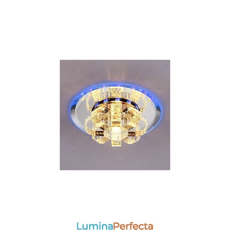 Plafoniera din cristal Spot SMD 3W Lampă creativă Absorb Dome Light