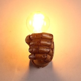 European Wall Creative Retro Fist Lampă de perete