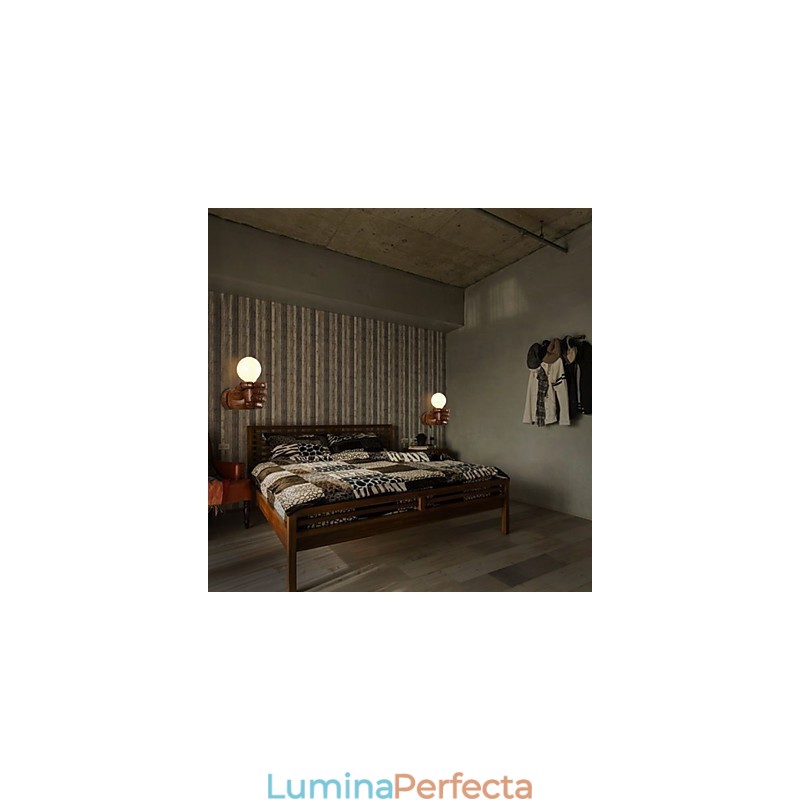European Wall Creative Retro Fist Lampă de perete