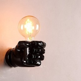 European Wall Creative Retro Fist Lampă de perete