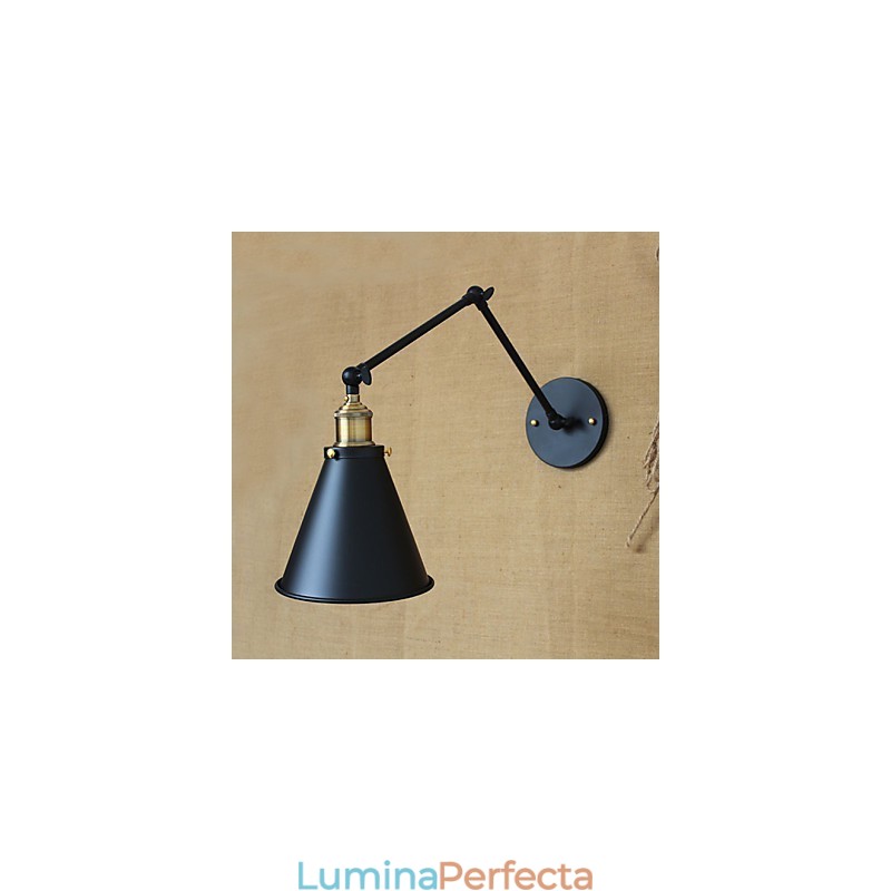 American Country Pastoral Style Minimalist Pat dublu Lampă de perete cu braț lung Canalul culoar Intrare depozit