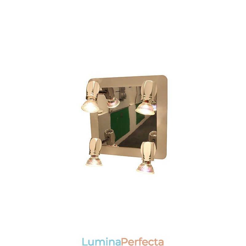 Aplice Cromate Moderne De Perete Lumini De Baie Cu 4 Lumini