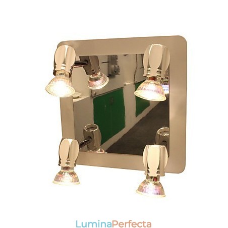 Aplice Cromate Moderne De Perete Lumini De Baie Cu 4 Lumini Aplice Cromate Moderne De Perete Lumini De Baie Cu 4 Lumini