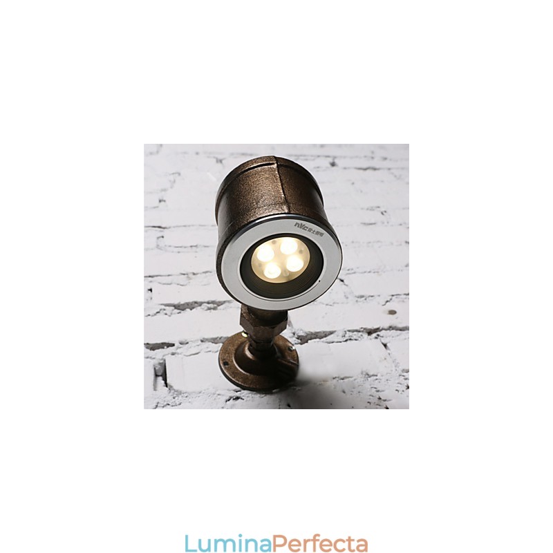 Aplică industrială vintage la mansardă, pentru bar, cafenea, țeavă, de lux, pentru sufragerie, aplice de perete, lampara FJ DB2 047A0