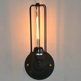 Lampă de perete din fier american vintage