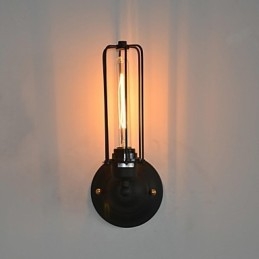 Lampă de perete din fier american vintage