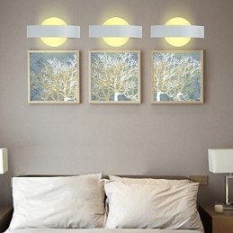 Iluminat Baie Spălători de Perete Aplice Lectură Mini Style Modern Contemporan Metal