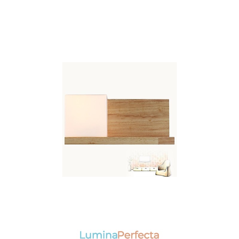 Aplica de perete One Light si Sticla
