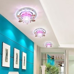Lampă circulară de cristal Idea Tub de lumină pentru a absorbi lumina lămpii dom