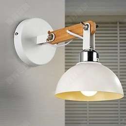 American Creativ Lemn Masinic Dormitor Hol Scări Lampă Lampă Perete Lampă De Cap De Pat