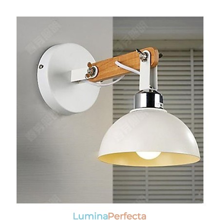 American Creativ Lemn Masinic Dormitor Hol Scări Lampă Lampă Perete Lampă De Cap De Pat