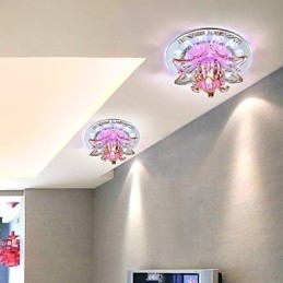 Lampă circulară de cristal Idea Tub de lumină pentru a absorbi lumina lămpii dom