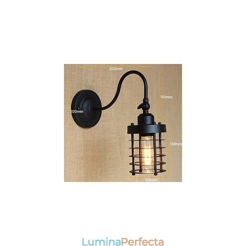 Țara americană Minimalist Mat Black Decoration Art. de perete