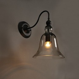 Lumină de grădină creativă Lampă de perete din cristal Clopot Restabilind Lumina căilor străvechi