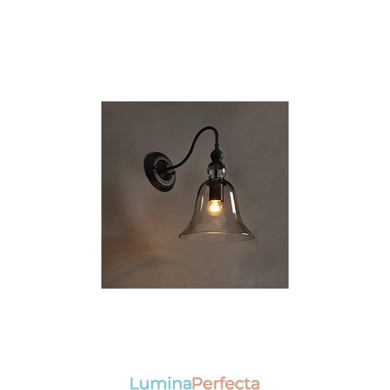 Lumină de grădină creativă Lampă de perete din cristal Clopot Restabilind Lumina căilor străvechi