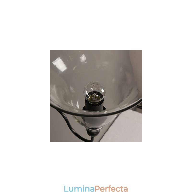 Lumină de grădină creativă Lampă de perete din cristal Clopot Restabilind Lumina căilor străvechi