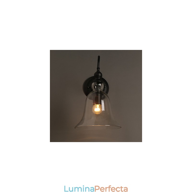 Lumină de grădină creativă Lampă de perete din cristal Clopot Restabilind Lumina căilor străvechi
