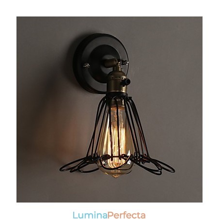 American Country Loft Restoring Ancient Ways Lampă de perete Lampă de perete din fier forjat American Country Loft Restoring Ancient Ways Lampă de perete Lampă de perete din fier forjat