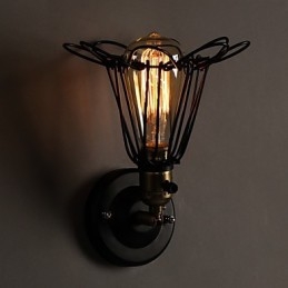 American Country Loft Restoring Ancient Ways Lampă de perete Lampă de perete din fier forjat