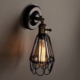American Country Loft Restoring Ancient Ways Lampă de perete Lampă de perete din fier forjat